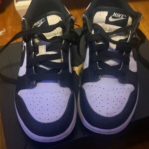Nike Kids Black and White Sneakers